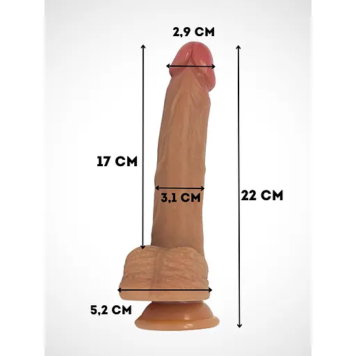 Фалоімітатор Passion реалістичний на присосці (4821002030347) - фото 2