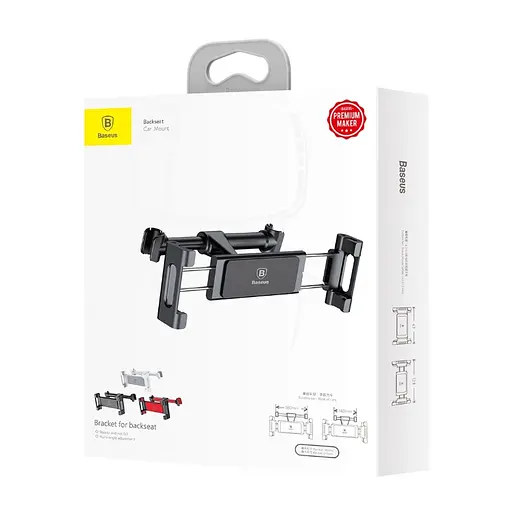 Автотримач для планшета Baseus Back Seat Car Mount Holder Black - фото 2