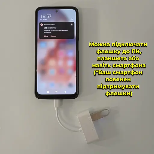 Кардридер/переходник с Type-C на USB (1 x USB, 1 x microSD, 1 x SD/SDHC/SDXC). Для флешек и других устройств - фото 13