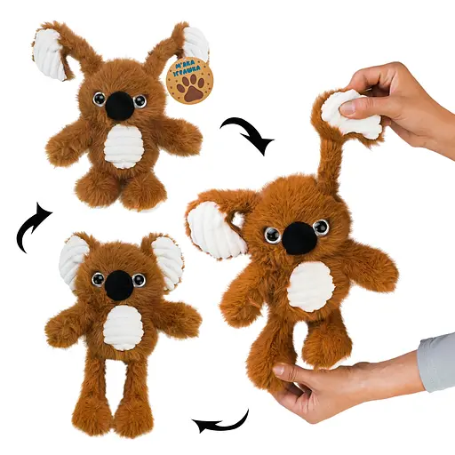 М'яка іграшка-потягушка MJ2408 Коала 30см, в пакеті (6924050724089) - фото 2