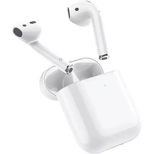Наушники беспроводные Hoco EW02 Plus True wireless Bluetooth белые - фото 3