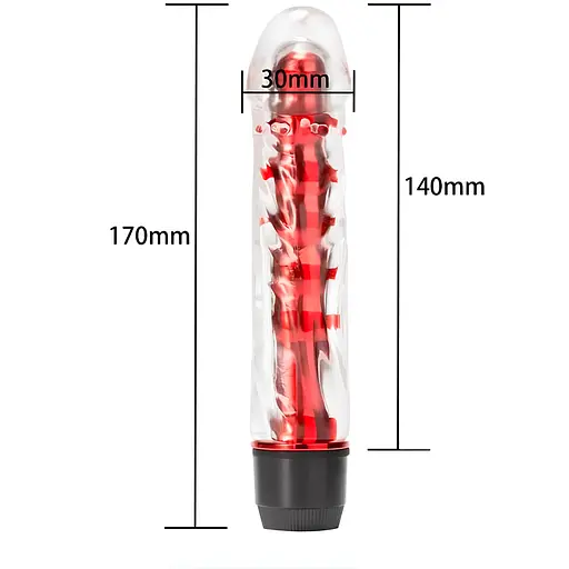 Вибратор Passion силиконовый красный (4821002029495) - фото 5