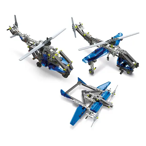 Інтерактивний конструктор 10 в 1 Літаки та вертольоти - Clementoni 60950 - фото 3