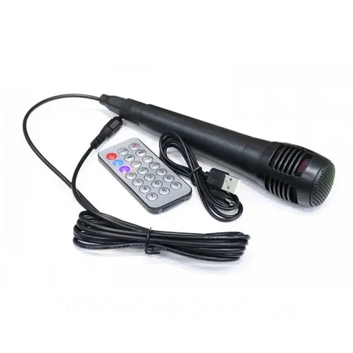 Музична Колонка Bluetooth S8007 з мікрофоном і LED - фото 2