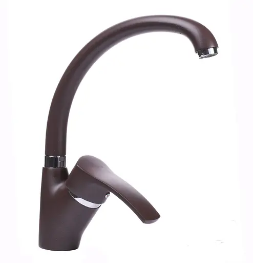 Смеситель для кухни Globus Lux GLQU-0203S-BIG-6-Marone Коричневый - фото 2