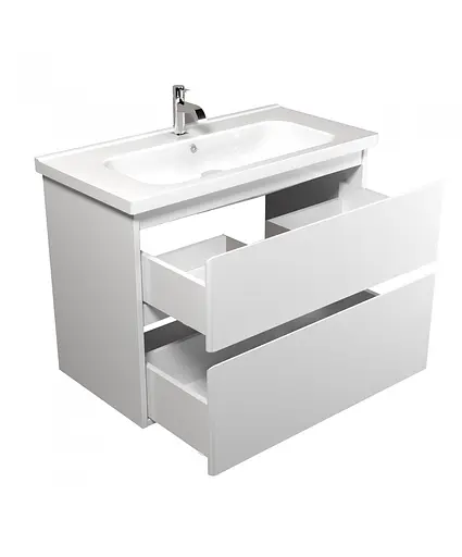 Тумба Мойдодир Палермо 90-U з умивальником ID-90 Білий - фото 5