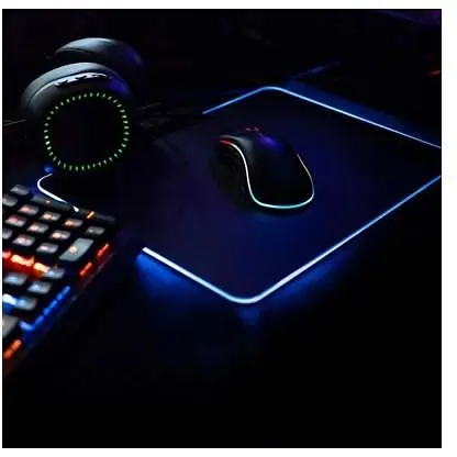 Килимок для миші з підсвіткою Jedel MP-01 - ігрова поверхня - фото 4