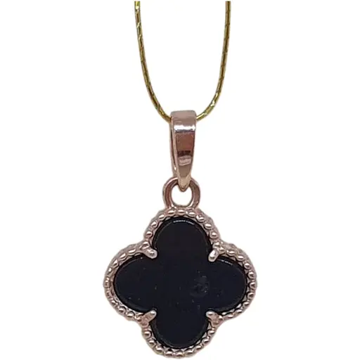 Золота підвіска Платон Конюшина з агатом. 1П126/67Б