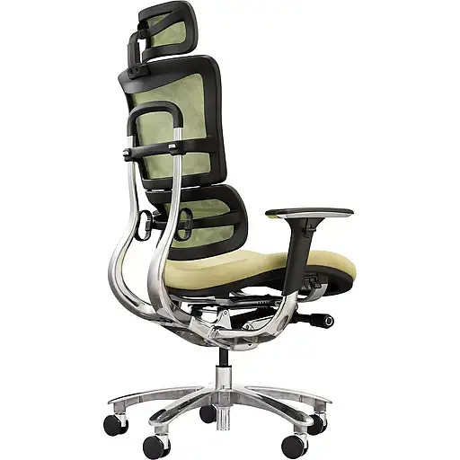 Офисное кресло GT Racer X-801A (W-54 B-44), зеленое (X-801A Green (W-54 B-44)) - фото 5