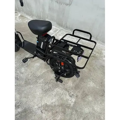 Электровелосипед Minako Monster Pro 18" 1000W 60V 26Ah гидравлические тормоза + грузовой багажник в комплекте - фото 14