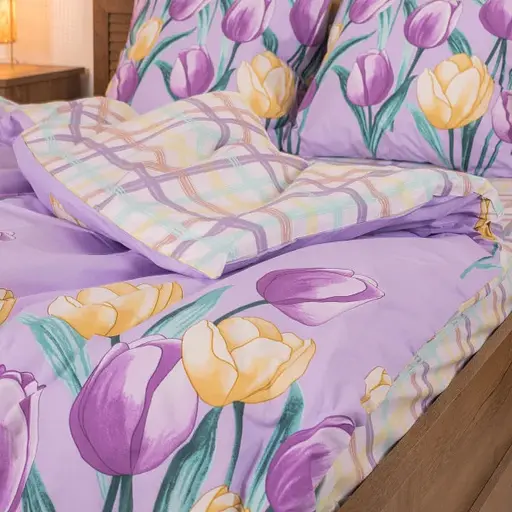 Комплект постільної білизни Viluta двоспальний ранфорс 22177 100% бавовна - фото 3