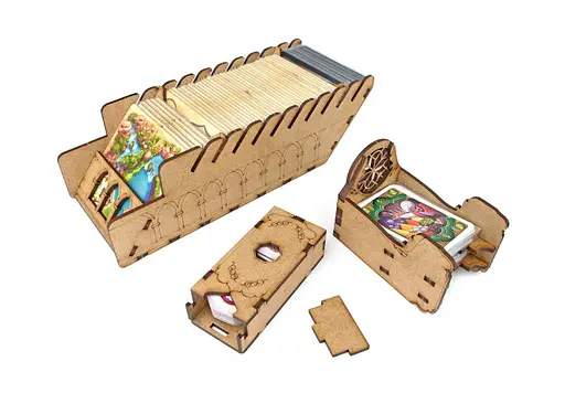 Органайзер Tower Rex П'ять каст + доповнення Five Tribes + Expansions (2303) - фото 6