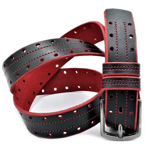 Ремінь шкіряний Weatro чоловічий 110-125х4 см acs0013908 - фото 4