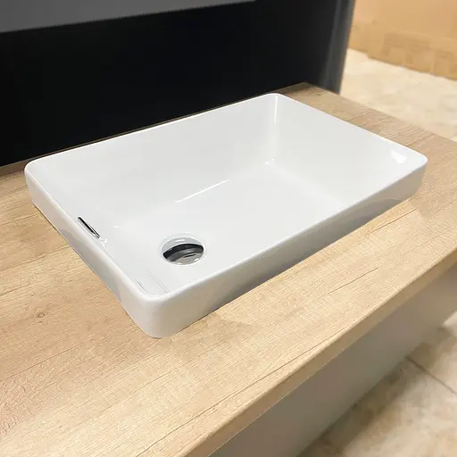 Умивальник VBI Toritto white врізний VBI-018020, Білий - фото 4