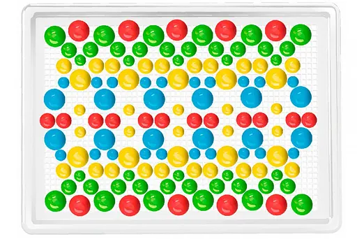 Детская развивающая мозаика №7 2100TXK, 300 фишек - фото 4