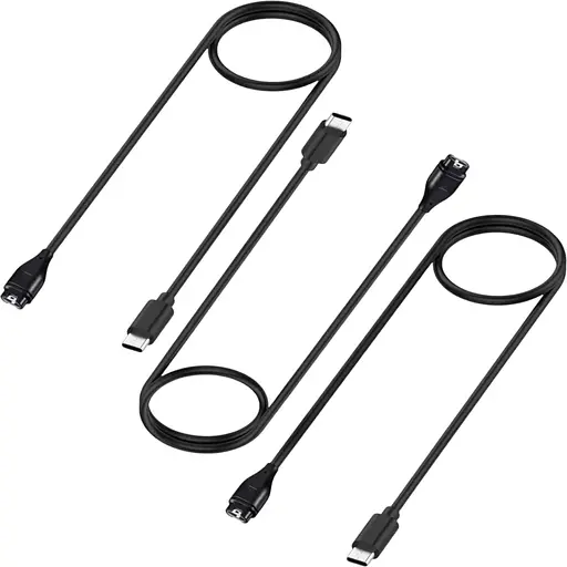 Зарядное устройство DK CDK для Garmin Venu X1 кабель (1m) Type-C 3 шт. (021082) (black)