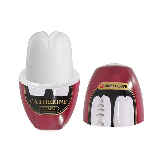 Мастурбатор Pretty Love Catherine Caspar білий - фото 5