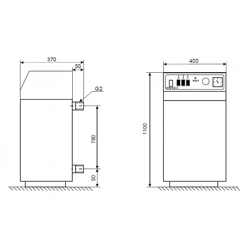 Электрический котел Dnipro КЭО-45/380 Б - фото 2