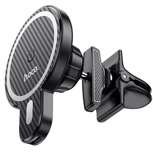 Автотримач з БЗП Hoco CA85 магнітний Black - фото 2
