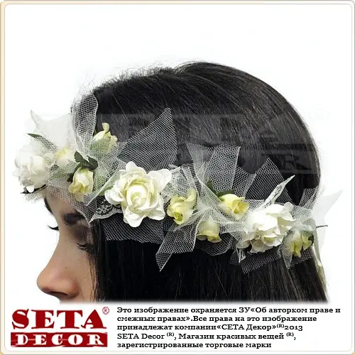 Віночок на голову Фея троянд - фото 2