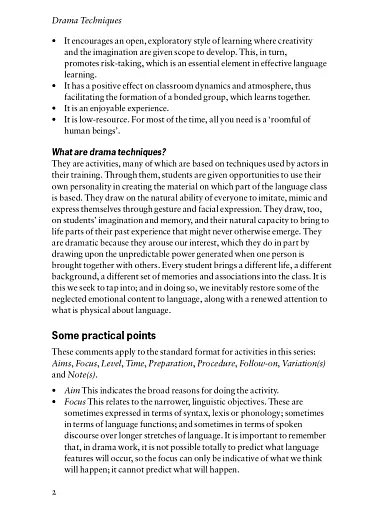 Drama Techniques. A Resource Book of Communication Activities for Language Teachers 3rd Edition - фото 3