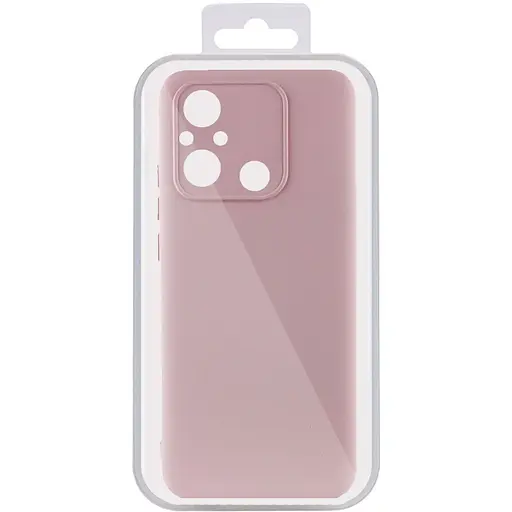 Чехол Lakshmi Silicone Cover Full Camera AA для Xiaomi Redmi 12C/Poco C55 Розовый/Pink Sand - фото 5