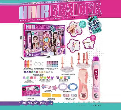 Набор украшений для волос, набор для создания причесок KSY961