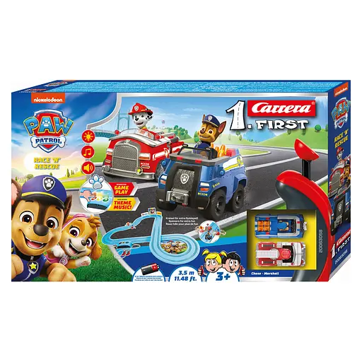 Автотрек Carrera First Paw Patrol Гонки и спасение трасса 3.5 м - фото 9