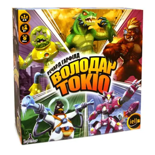 Настольная игра Ігромаг Повелитель Токио (King of Tokyo) (укр.) (51575)