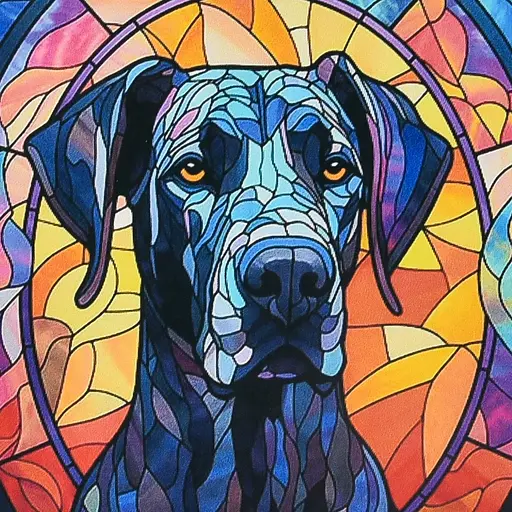 Алмазна мозаїка Strateg Чорний погляд 30х30 см (DEEX16283) - фото 1