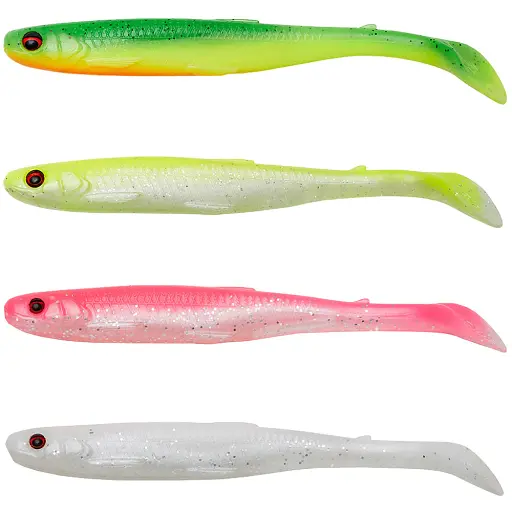 Силікон Savage Gear Slender Scoop Shad 110 мм 7.0g Dark Water Mix (4 шт/уп)