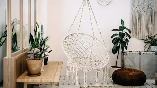 Підвісне крісло гойдалка Interlook DY-A003 Grey - фото 8