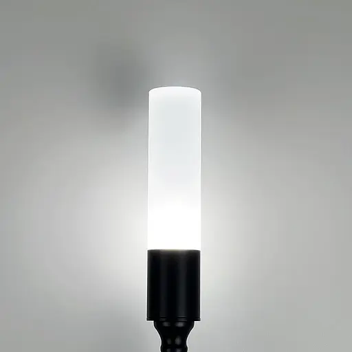 Бра в чорному корпусі з видовженим плафоном 68х8 см Line F Арт. W1824/1 BK - фото 3