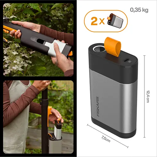 Аккумулятор Fiskars 12V-4Ah (1082341) - фото 8
