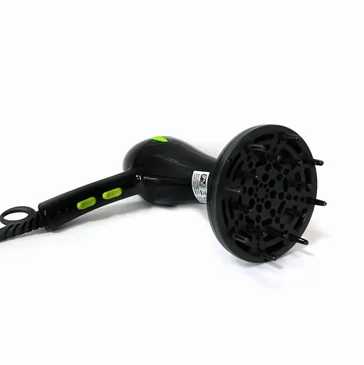 Фен стайлер Crownberg CB-2301 для укладання волосся 3000Вт Дифузор Концентратор Чорний - фото 2