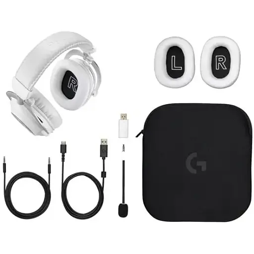 Гарнитура Logitech G Pro X2 Wireless Lightspeed White (981-001269) - фото 6