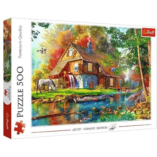 Пазл Trefl Коттедж у реки 500 эл. (37484)