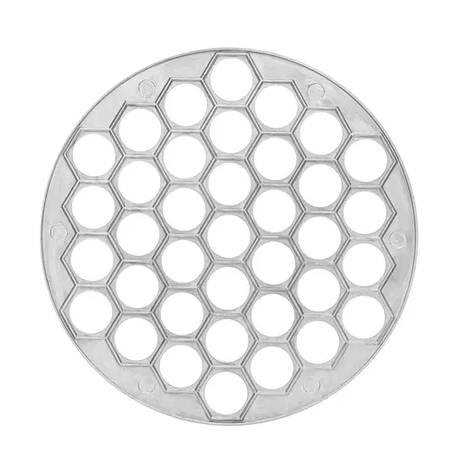 Комплект з 3 форм для ліплення пельменів та вареників: кругла, шестикутна пельменниця та форма для вареників, ХЕАЗ 83593 - фото 5