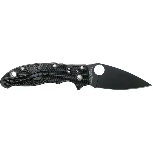 Нож Spyderco Manix 2 Black Blade - фото 2