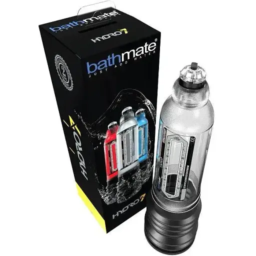 Гидропомпа Bathmate Hydro 7 Clear для члена длиной от 12.5 см до 18 см диаметр до 5 см - фото 3