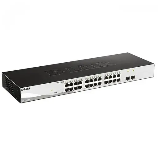 Комутатор керований 2 рівня D-Link WebSmart (DGS-1210-26)