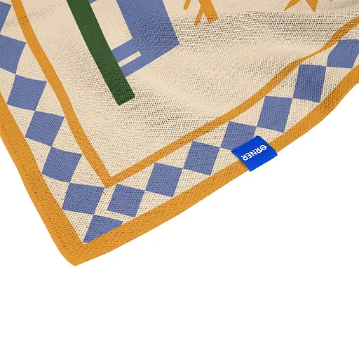 Плед Orner Дерево життя бежевий 130 x 170 см - фото 3