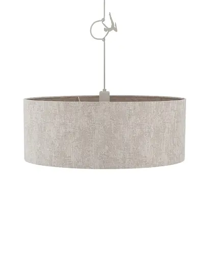 Підвісний світильник, люстра Nowodvorski 11665 Cedro M E27 1x25W IP20 світло-сірий - фото 5