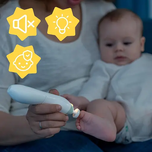 Пилочка для нігтів Badabulle дитяча електрична (B032005) - фото 3