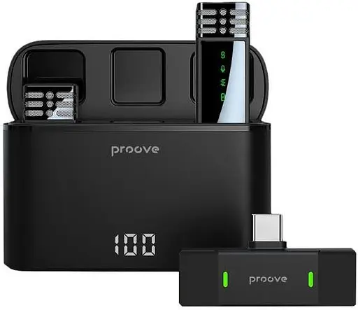 Микрофонная радиосистема для смартфона Proove Record Type-C (PMRC00010202) - фото 1