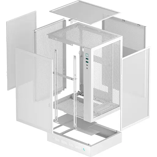 Корпус Deepcool CH170 Digital White без БП (R-CH170-WHNPI0D-G-1) - фото 11