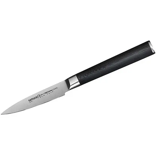 Кухонный нож овощной Samura 90 мм Черный 000279605