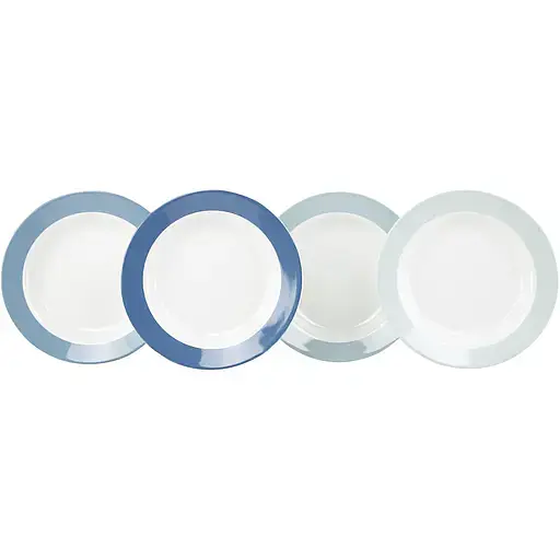 Набор тарелок Gimex Deep Plate Colour Sky 23 см 4 шт. (6910101) - фото 1