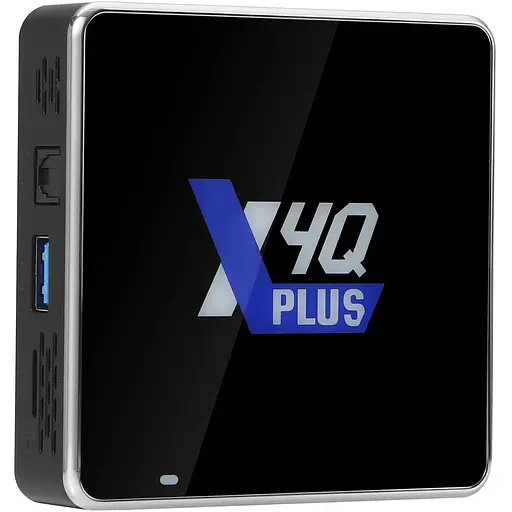 TV Медіаплеєр Ugoos X4Q PLUS 4/64Gb/Amlogic S905X4/Android 11/WiFi 2.4G+5G/BT 5.1/Miracast/BT GyroRC