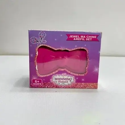 Детские украшения для волос 12 пластин с камешками 4 цвета устройство для фиксации инструкция в коробке 811-42 B - фото 2